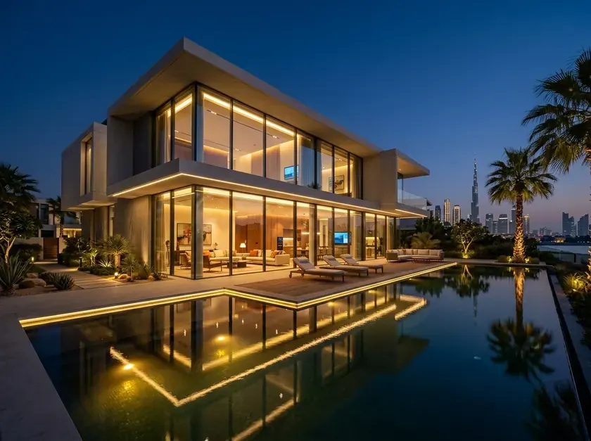 Modern Smart Villa Dubai by Saqr Living